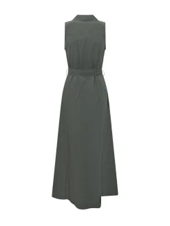 Long Shirt Dress in Cotton