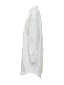 Long Shirt Dress with Pocket