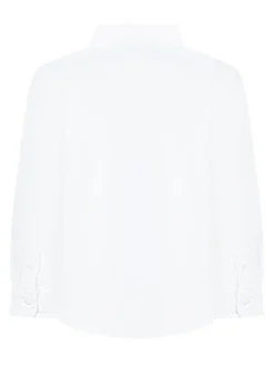 Long-Sleeve Button-Down Cotton Shirt