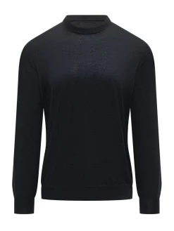 Long-Sleeve Crew-Neck Sweater