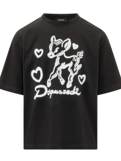 Loose Fit T-shirt with Graphic