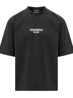 Loose Fit T-shirt with Logo Print