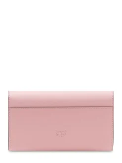 Love One Wallet with Flap and Front Logo