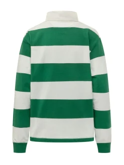 Manchester Striped Polo with Collar