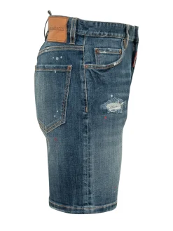 Marine Five Pocket Denim Shorts