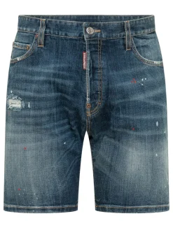 Marine Five Pocket Denim Shorts
