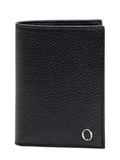 Micron Vertical Wallet with Metal Logo