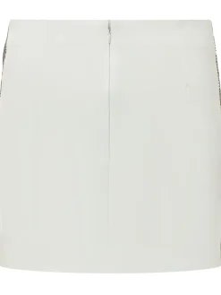 Micro Skirt with Mirror Embellishments