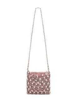 Mini Bag with Chain and Crystals