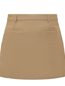 Mini Skirt with Pockets and Front Zip