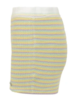 Mini Skirt with Striped Pattern