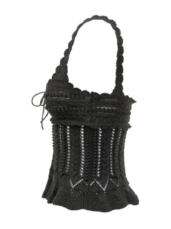 Neves Knit Top with Straps and Front Ties