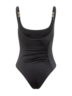 One-Piece Swimsuit with Ruching