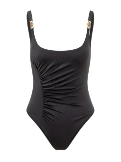 One-Piece Swimsuit with Ruching