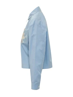 Oversized Shirt with Pocket