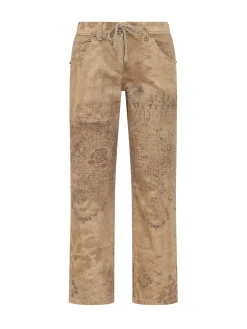 Pants with Pockets and Belt Loops