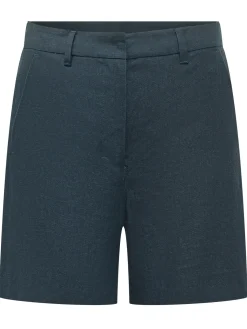 Party Shorts with Concealed Closure
