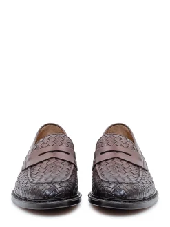 Penny Loafers with Front Strap