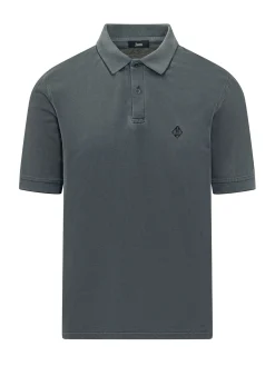 Piquet Polo Shirt with Logo