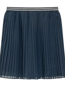Pleated Skirt with Elasticated Waist