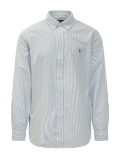 Polo Ralph Lauren Camicia a Righe Azzurre