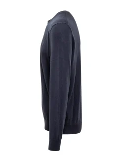 Polo Ralph Lauren Navy Virgin Wool Sweater