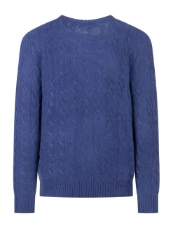 Polo Ralph Lauren Royal Blue Cable Knit Sweater