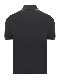 Polo with Contrast Collar and Logo