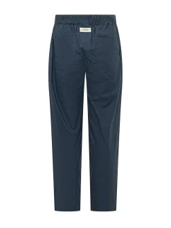 Popeline Pants with Elasticated Waist