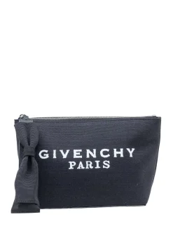 Pouch with Bow on Zip