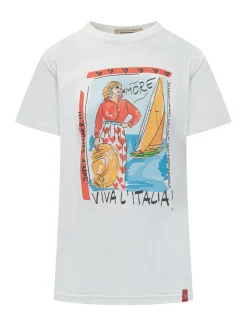 Printed Viva l Italia T-Shirt