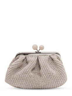 Raffia Clasp Bag