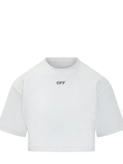 Ribbed Cropped T-Shirt