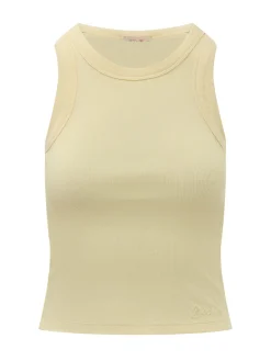 Ribbed Sleeveless Tank Top