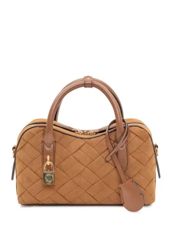 Ryder Small Top Handle Woven Bag with Double Handle