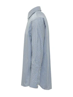 Seam Striped Overshirt