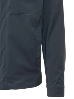 Shirt Jacket with Collar and Front Pocket