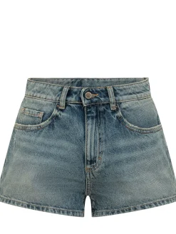 Short denim shorts