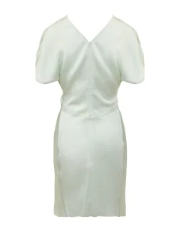 Short Dress with Ruching