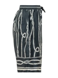 Shorts con Stampa a Corde