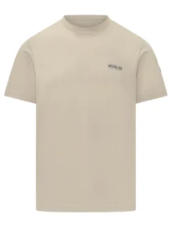 Short-Sleeve Cotton T-Shirt with Logo
