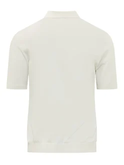 Short Sleeve Knit Polo