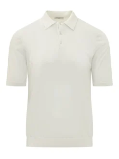 Short Sleeve Knit Polo