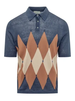 Short Sleeve Knit Polo