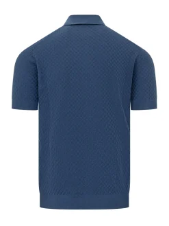 Short Sleeve Knit Polo