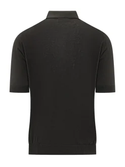 Short Sleeve Polo with Buttons
