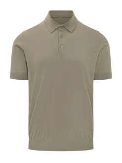 Short Sleeve Polo with Buttons