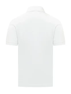 Short Sleeve Polo with Buttons and Logo