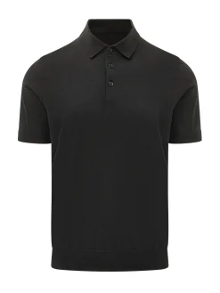 Short Sleeve Polo with Buttons