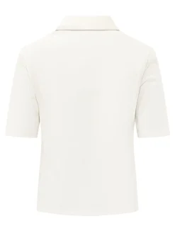 Short Sleeve Polo with Zip